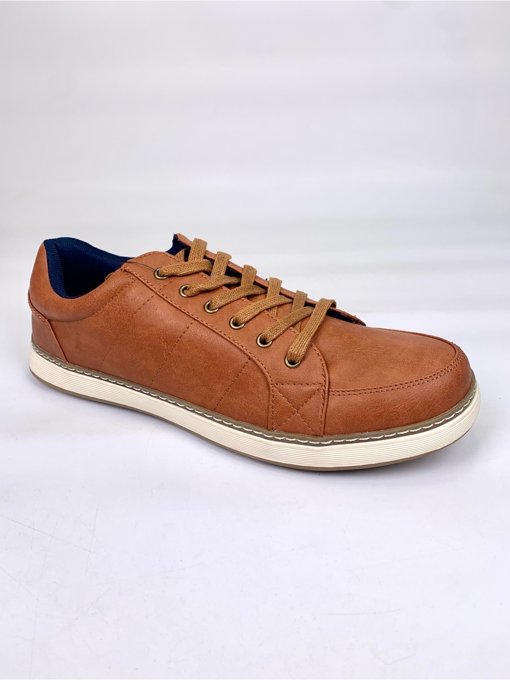 NEW! JOUSEN Men's Fashion Sneaker Lace Up Casual Shoes Size 10.0 M, Tan